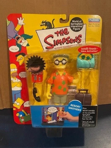 The Simpsons World of Springfield Resort Smithers Figure Cover