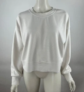 Lululemon Perfectly Oversized Crop Crew Softstreme Damen 6 Langarm Beige - Bild 1 von 14