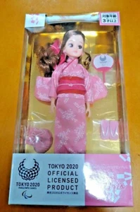 Muñeca Licca-chan de los Juegos Olímpicos de Tokio kimono limitado Japón - Imagen 1 de 5