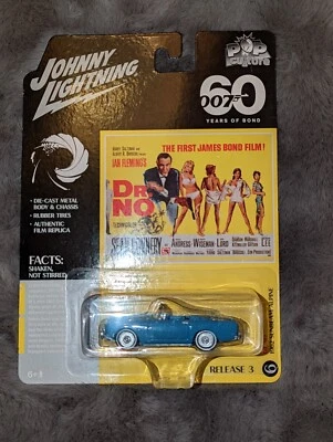 Johnny Lightning James Bond 007 Sunbean Alpine New On Card - Image 1 of 4