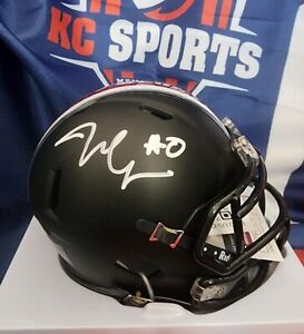 Signed Jonathon Cooper Black Ohio State Mini Helmet JSA COA