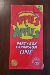 APPLES TO APPLES PARTY BOX EXPANSION ONE Card Game - NEW & SEALED - Picture 1 of 2