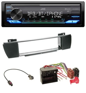 JVC Bluetooth DAB USB MP3 Autoradio für BMW X3 (bis 2007) - Bild 1 von 9