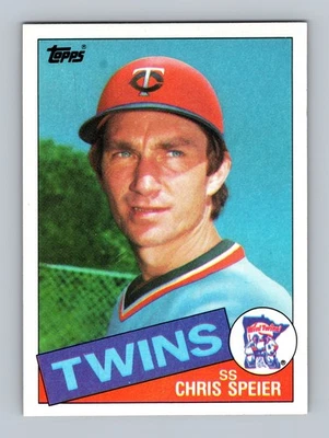 Chris Speier Minnesota Twins #577 1985 Topps Baseball - Image 1 of 2