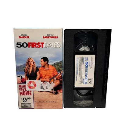 50 First Dates VHS 2004 Late Era Adam Sandler Drew Barrymore V7 - Image 1 of 4