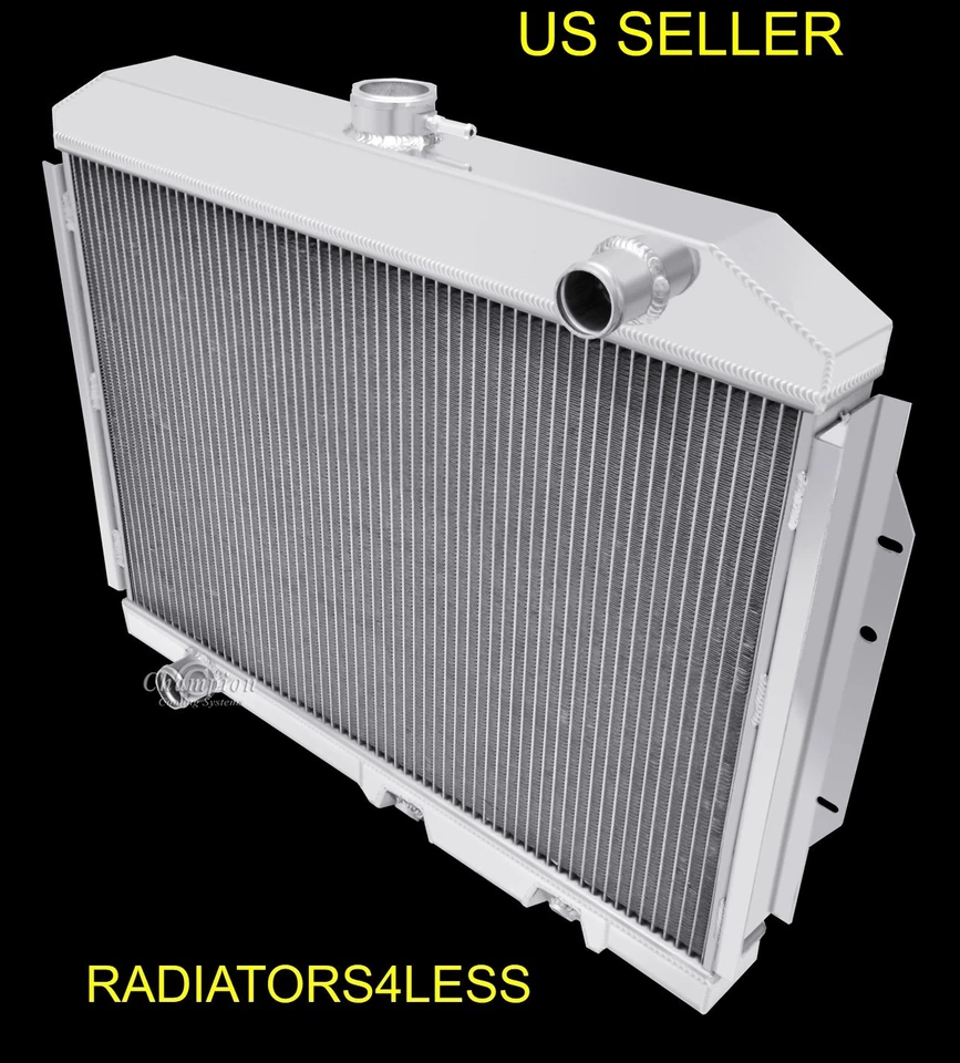 RADIADOR CHAMPION 4 FILAS TODO ALUMINIO 72 73 74 75 76 77 AMC GREMLIN HORNET Foto 1 de 3