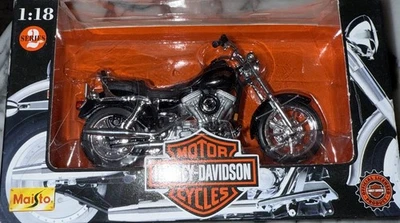 Harley Davidson Motorcycle FLSTF Fat Boy 1:18 Scale Maisto Diecast - Image 1 of 4