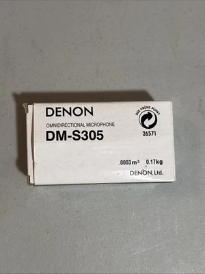 Micrófono de calibración omnidireccional Denon DM-S305 para receptor de sonido envolvente Foto 1 de 2