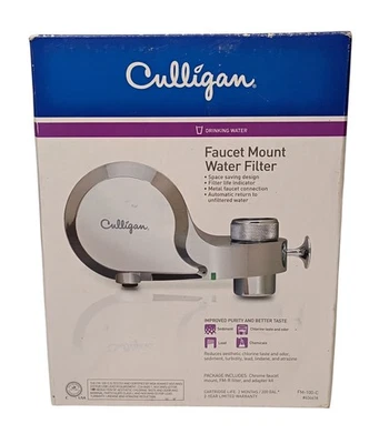 Culligan Faucet Mount Water Filter System  FM-100-C #634418 - Image 1 of 2