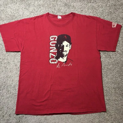 Camiseta De Colección Arizona Diamondbacks Luis González Gonzo Roja Gráfica Para Hombre XL Foto 1 de 4
