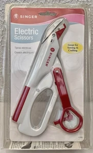 NEW Singer Electric Scissors Sewing Crafting Quilting Cordless Battery Operated - Picture 1 of 7