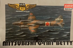 Academy Minicraft Model Kit WWII 1/144 Mitsubishi G4M1 Betty  - Picture 1 of 4