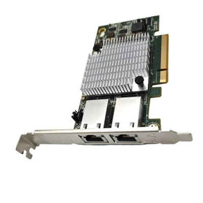 For Intel X540-T2 10G Dual RJ45 Ports PCI-Express Ethernet Network Adapter Card - Image 1 of 4