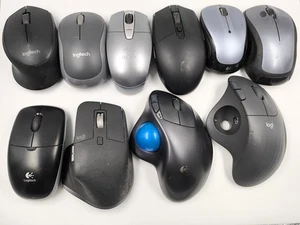 Lot of 10 Logitech Wireless Mice - Untested - Picture 1 of 8
