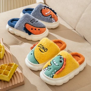 Cotton Slippers Plush Warm Indoor Couple Slippers - Picture 1 of 5