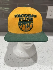 Mitchell & Ness Seattle SuperSonics Upside Down Logo Snapback - Bild 1 von 8