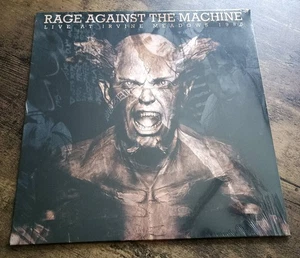 Rage Against The Machine - Live At Irvine Meadows 1995 Blue Vinyl Record Sealed - Picture 1 of 2