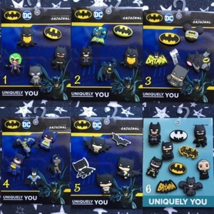 Crocs handgefertigt Jibbitz 5 Stck. DC Comics Batman Logo Batmobil Schuh Charms Set - Bild 1 von 28