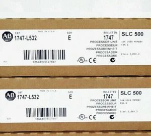 New Factory Sealed AB 1747-L532 SER E SLC 500 PLC Processor Unit Module 1747L532 - Picture 1 of 4