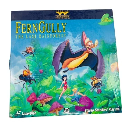 Fox Home Video Movie Ferngully The Last Rainforest Laserdisc LD NTSC CAV - Image 1 of 4