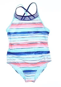 Under Armour Girls' 176553 One Piece Swimsuit  Cerulean Size 10 - Picture 1 of 2