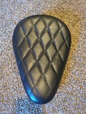 Black Diamond Motorcycle Seat Leather 12" Long X 9" Wide Brand New 