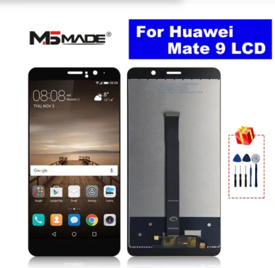 For Huawei Mate 9 LCD Display Touch Screen Digitizer Replacement Black+Tools - Image 1 of 4