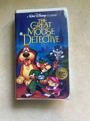A Walt Disney RARE Classic The Great Mouse Detective Sealed  - Image 1 of 3