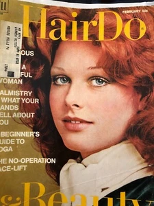 Vintage Hairdo & Beauty Hairstyle Magazine February 1972 Retro - Picture 1 of 9