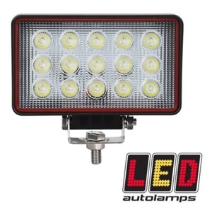 LED Autolamps 45W Rectangular LED Work Lamp - Red Line Range 12/24v RL15545BM - Picture 1 of 1