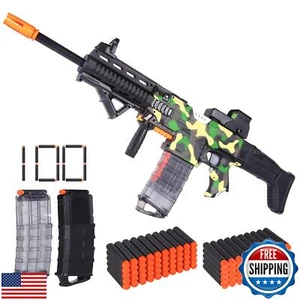 COOLFOX Electric Automatic Toy Gun for Nerf Guns Sniper Soft Bullets [Shoot F - Picture 1 of 5