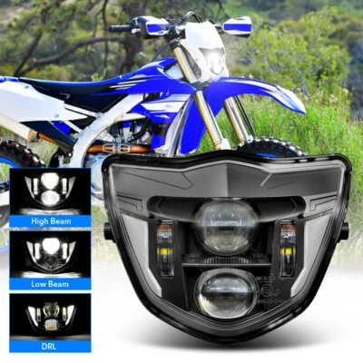 Мотоциклетная светодиодная фара Moto для Yamaha WR250F WR450F 2013-2024 - Изображение 1 из 4