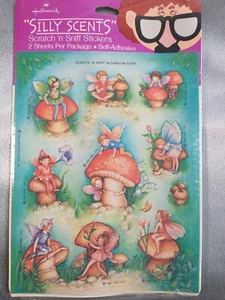 Hallmark "Silly Scents" Scratch'n Snif Stickers, New package, Vintage, 1993 - Picture 1 of 4