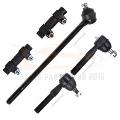 Set 5 Inner Outer Tie Rod End Links Kit For 1980-1996 Ford F-350 F-250 F-150 — 第 1/4 张图片