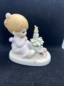 PRECIOUS MOMENTS 529273 " MY TRUE LOVE GIVE TO ME " 1996 Weihnachten ohne Karton - Bild 1 von 5