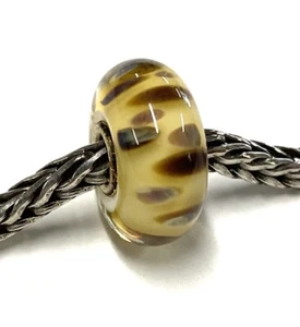 Auténtico Dije de Vidrio Trollbeads Semillas a la Deriva (A), 61406 Nuevo - Imagen 1 de 2