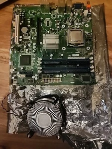 LGA775 Motherboard With Intel E5200 Dual Core 2.5ghz 2gb Ram Package - Picture 1 of 4