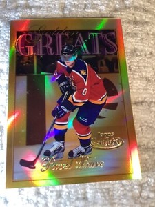 2000-01 Topps Gold Label Golden Greats Pavel Bure #GG1 HOF Florida Panthers