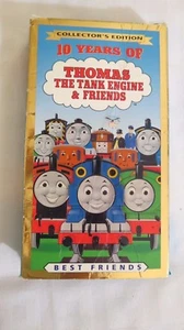 10 YEARS OF THOMAS AND FRIENDS ~ VHS ~COLLECTOR'S EDITION ~BEST FRIENDS~1+ SHIP - Picture 1 of 10