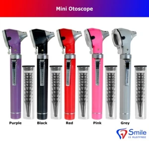 Smile Ear Otoscope Mini Fiber Optic Medical Diagnostic Examination CE Approved - Picture 1 of 13