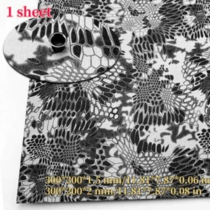 1PC Holster Kydex Diy Knife Material Waist Buckle Camouflage Thermoplastic Sheet - Picture 1 of 6