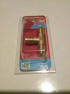 LOT OF 5/    1/4" ACE TEE Flare UNION NUT Brass • LEAD FREE 4502654 - Picture 1 of 4
