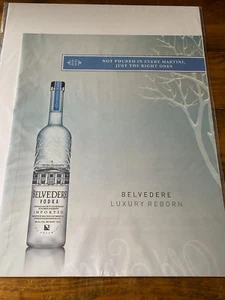 Belvedere Vodka 2007 Just The Right Martinis anuncio - Imagen 1 de 1