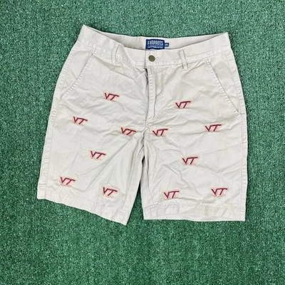 Pantalones Cortos Chinos Virginia Tech Hokies Adulto 32 Caqui Informales Para Hombre Foto 1 de 4