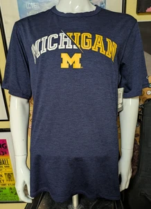 Michigan Wolverines Champion Performance T Shirt Large NEW NWT - Foto 1 di 4