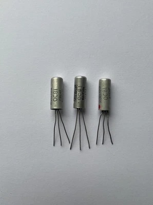 OC81 Vintage Mullard Germanium Transistor Set x3 For Tone Bender MK2 Tested (2) - Image 1 of 4