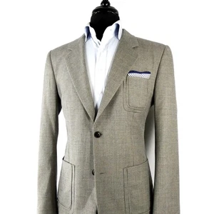 MARC JACOBS Made Italy 3 Patch Pkt Wool Jacket 40 US 50 IT - Picture 1 of 17