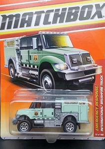 Matchbox Emergency Response International Brushfire Truck  - Picture 1 of 2