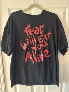 Halloween Horror Nights Universal Orlando FEAR WILL EAT YOU ALIVE Mens XL (2014) - Picture 1 of 9