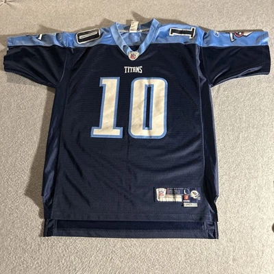 Reebok NFL Vince Young Tennessee Titans Jersey #10 - Mens Large L - Image 1 of 4
